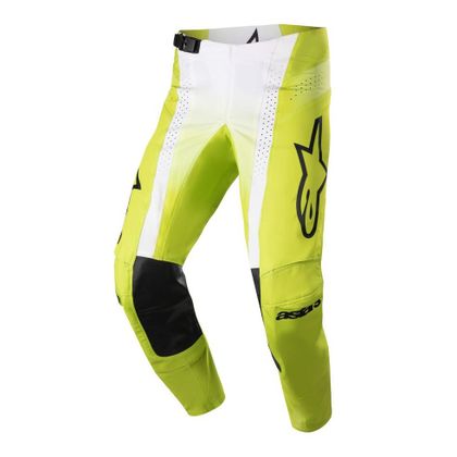 Pantalon cross Alpinestars TECHSTAR - PUSH - YELLOW FLUO WHITE 2023 Ref : AP12733 