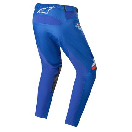 Pantaloni da cross Alpinestars RACER BRAAP - BLUE OFF WHITE 2020