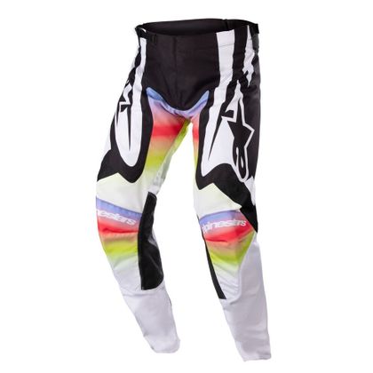 Pantalon cross Alpinestars RACER SEMI 2023 - Noir / Multicolore Ref : AP12759 