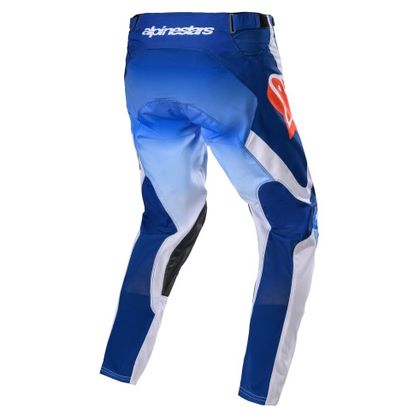 Pantaloni da cross Alpinestars RACER SEMI 2023 - Blu / Arancione