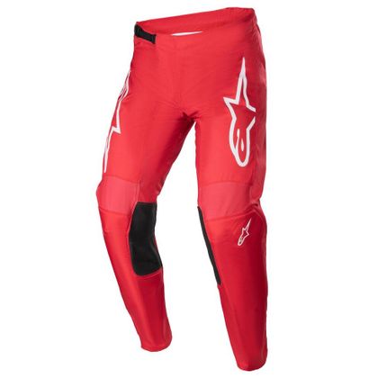 Pantaloni da cross Alpinestars FLUID - NARIN - MARS RED WHITE 2023 - Rosso / Bianco Ref : AP12742 