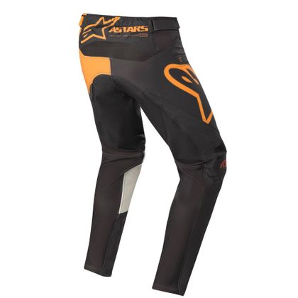 Pantalón de motocross Alpinestars RACER TECH - COMPASS - BLACK ORANGE 2020