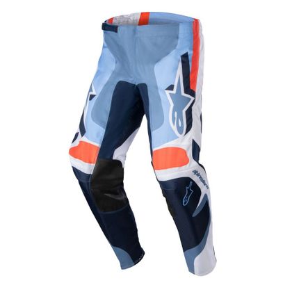 Pantalón de motocross Alpinestars FLUID - AGENT - NIGHT NAVY HOT ORANGE 2023 Ref : AP12748 
