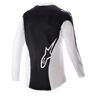 Camiseta de motocross Alpinestars TECHSTAR ARCH 2023 - Blanco / Negro