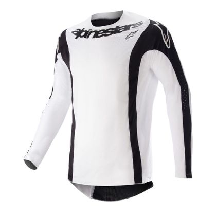 Camiseta de motocross Alpinestars TECHSTAR ARCH 2023 - Blanco / Negro Ref : AP12774 