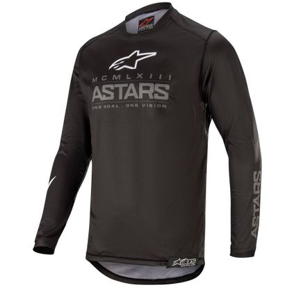 Camiseta de motocross Alpinestars RACER GRAPHITE - BLACK DARK GRAY 2020 Ref : AP11796 