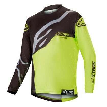 Maillot cross Alpinestars YOUTH RACER FACTORY YELLOW FLUO Ref : AP11422 