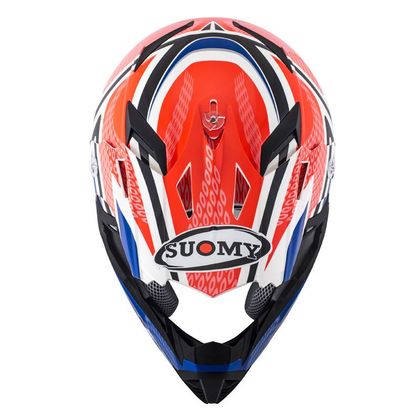Casque cross Suomy RUMBLE SNAKE RED  2017