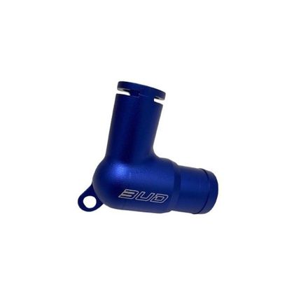 Raccord de durite Bud Racing Sortie d'eau culasse en aluminium - Bleu Ref : BUD0257 / SOEAYZF45023BL 