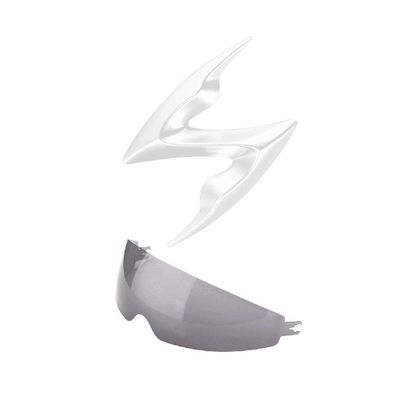 Scorpion Exo EXO-COMBAT II Solar screen - Colourless Ref : SC1059 