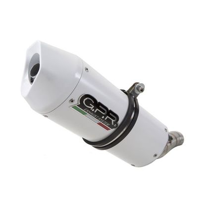 Silencieux GPR ALBUS WHITE Ref : D.128.ALB 