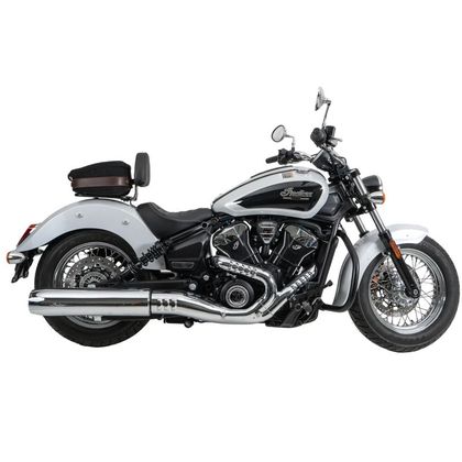 Hepco & Becker with Backrest Luggage Rack - Black