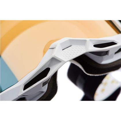 100% RACECRAFT 2 - SUCCESSION - IRIDIUM TRUE GOLD 2023 Cross-Maske