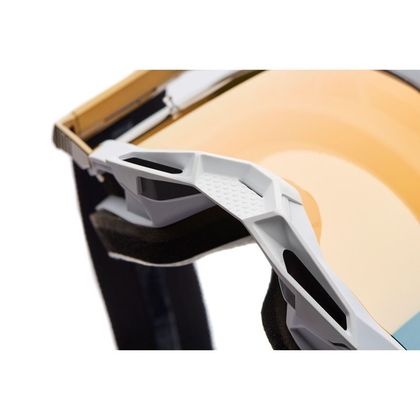 100% RACECRAFT 2 - SUCCESSION - IRIDIUM TRUE GOLD 2023 Cross-Maske