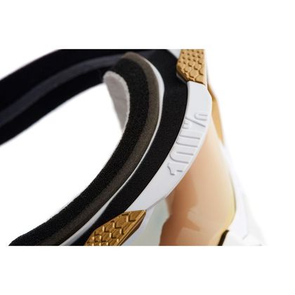 100% RACECRAFT 2 - SUCCESSION - IRIDIUM TRUE GOLD 2023 Cross-Maske
