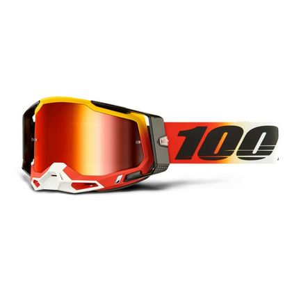 Gafas de motocross 100% RACECRAFT 2 - OGUSTO - IRIDIUM RED 2023 Ref : CE1226 / 50010-00024 