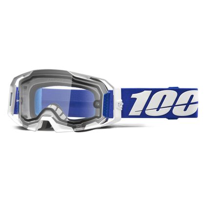 Masque cross 100% ARMATIC ENDURO MOTO - Ecran Clair 2026 - Bleu