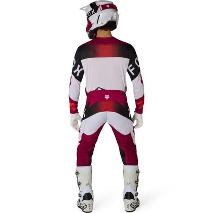 Pantalon cross Fox 360 TINE 2026 - Rouge / Blanc