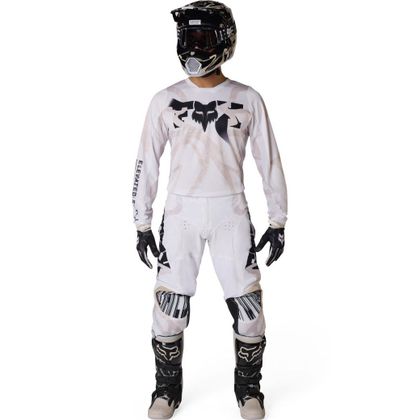 Maillot cross Fox 180 DIFFUSE EDITION SPECIALE 2026 - Noir / Blanc