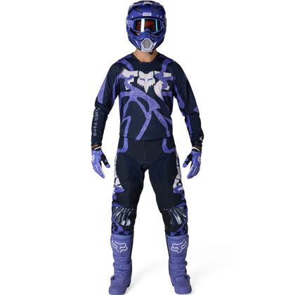 Maillot cross Fox 180 DIFFUSE EDITION SPECIALE 2026 - Bleu