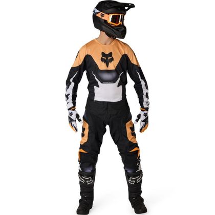 Pantalon cross Fox 180 NOBLE 2026 - Noir / Blanc