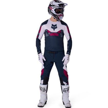 Pantalon cross Fox FLEXAIR TACTILE 2026 - Noir / Blanc