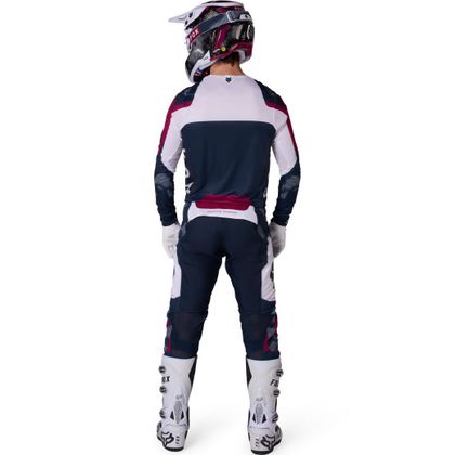 Pantalon cross Fox FLEXAIR TACTILE 2026 - Noir / Blanc