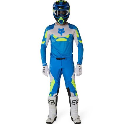 Maillot cross Fox FLEXAIR TACTILE 2026 - Bleu