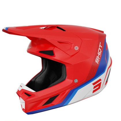 Shot SPEED ATOMIC 2025 Cross-Helm - Rot / Grün Ref : SO3017 