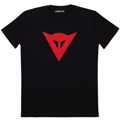 Camiseta de manga corta Dainese SPEED DEMON - Negro / Rojo