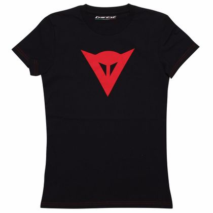 Camiseta de manga corta Dainese SPEED DEMON LADY - Negro / Rojo