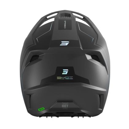 Shot SPEED FURY 2025 Cross-Helm - Grau / Getönt