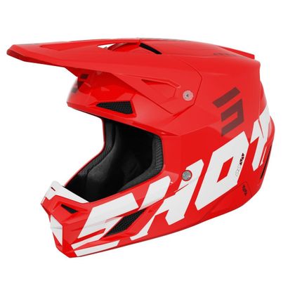 Shot SPEED - HEAVY 2026 Cross helmet - Red Ref : SO3253 