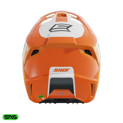 Casque cross Shot SPEED HYBRID 2025 - Orange