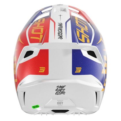 Shot SPEED - CHILD - SIDE Cross helmet - Red / Blue