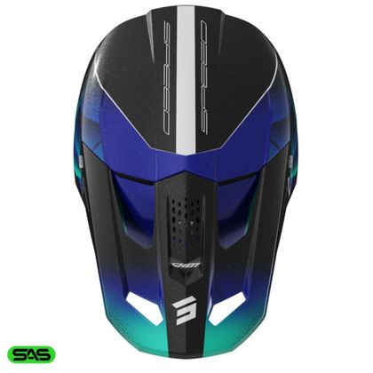 Shot SPEED OLYMP 2025 Cross-Helm - Blau / Grün