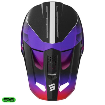 Shot SPEED OLYMP 2025 Cross-Helm - Violett / Grün