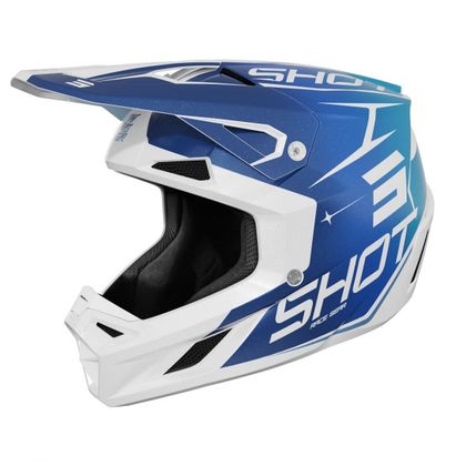 Shot SPEED - SIDE 2026 Cross helmet - Blue Ref : SO3258 