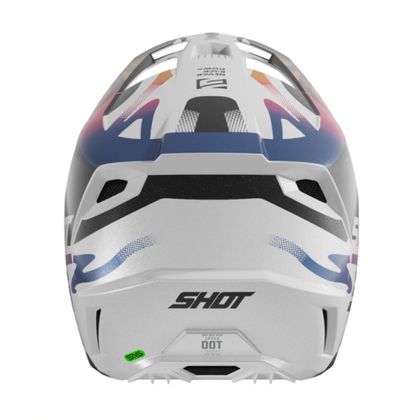 Shot SPEED WAVE 2025 Cross-Helm - Schwarz / Weiß