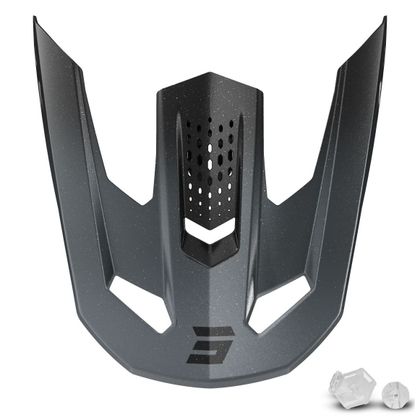 Visière TT Shot SPEED KID - RAC - Black-Pearly