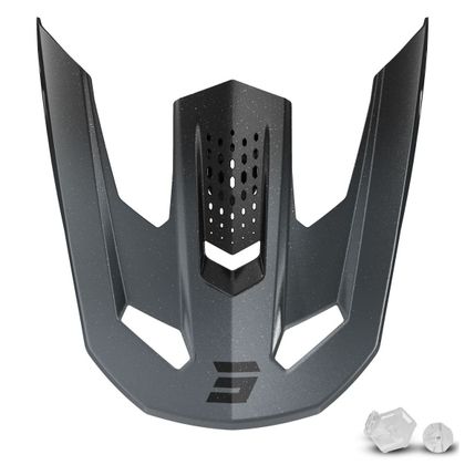 Visière TT Shot SPEED - RAC - Black-Pearly