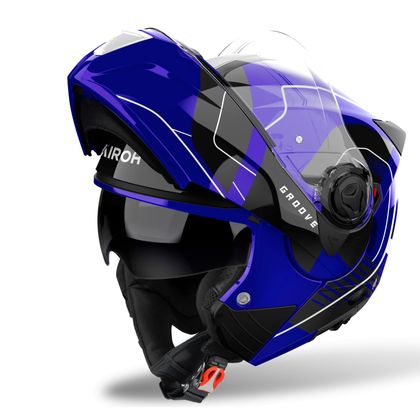Casque modulable Airoh SPECKTRE - GROOVE - Bleu Ref : AR1449 