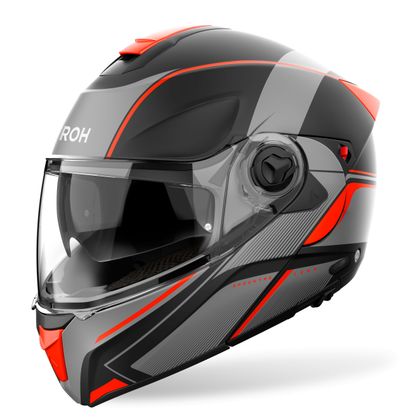 Casque modulable Airoh SPECKTRE - LEAF - Orange