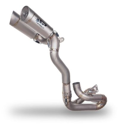 Silencieux Spark 3/4 LIGNE RACING TITANE GRID-O - Gris