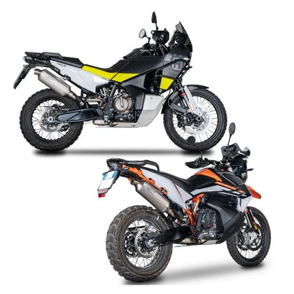 Silencieux Spark Dakar Titane - Gris