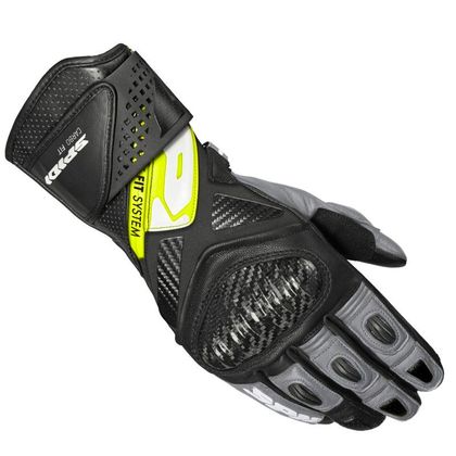 Spidi CARBO FIT Universal Gloves - Black / Yellow Ref : SPI0625 