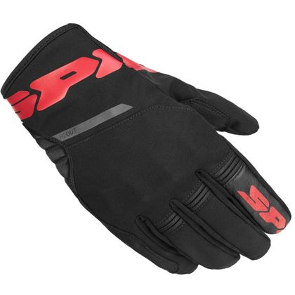 Gants Spidi FLASH H2OUT - Noir / Rouge Ref : SPI0740 