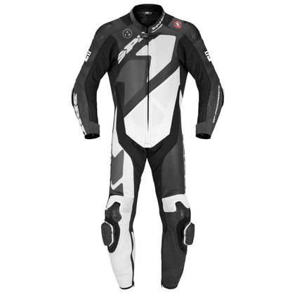 Spidi GRAN PREMIO PERFORATED PRO Suit - Black / White Ref : SPI0786 