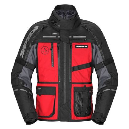 Casaco de motociclista Spidi HARD TRACK 3 - Vermelho
