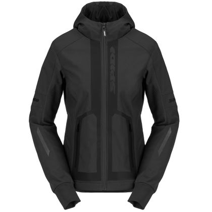 Blouson Moto Spidi HOODIE ARMOR EVO 2 LADY - Noir